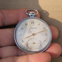 СССР часовник ''Молния'', снимка 2 - Антикварни и старинни предмети - 44911437