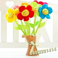 Плюшено цвете Плюшен букет цветя, снимка 1 - Плюшени играчки - 39799667