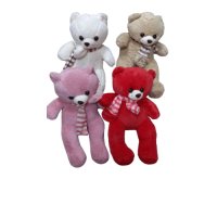 Подаръчен плюшен мечок с шалче на рае, 4 цвята 60см., снимка 2 - Плюшени играчки - 43915237