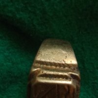 Пръстен стар бронзов 21901, снимка 2 - Колекции - 33370998