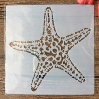 Морска Звезда стенсил шаблон спрей за торта и scrapbook, снимка 1 - Други - 32784040