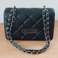 Черна луксозна чанта Guess код SG46M, снимка 3 - Чанти - 43263081
