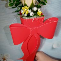 Букет от сапунени рози букети роза , снимка 2 - Романтични подаръци - 37954846
