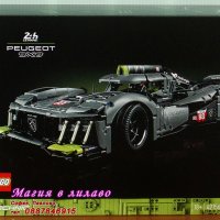 Продавам лего LEGO Technic 42156 - Пежо 9X8 24H Le Mans Hybrid Hypercar, снимка 1 - Образователни игри - 40807746