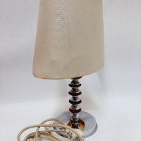 Стара метална нощна лампа(4.1), снимка 4 - Антикварни и старинни предмети - 43579761
