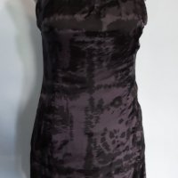 Дизайнерска рокля от коприна с хастар "trf"® USA / малък размер , снимка 3 - Рокли - 33353000