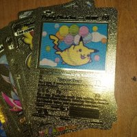 Златни Карти Покемон, снимка 3 - Игри и пъзели - 40164187