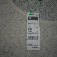 Benetton - Нова блуза, дантела, снимка 6 - Ризи - 28168085
