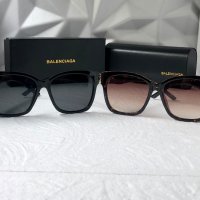 Balenciaga дамски слънчеви очила котка котешки очи 2 цвята, снимка 12 - Слънчеви и диоптрични очила - 40789932