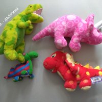 Плюшени динозаври, снимка 4 - Плюшени играчки - 32627768