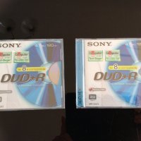 DVD + R - Sony - 4,7gb / 120 min, снимка 1 - DVD дискове - 43593421