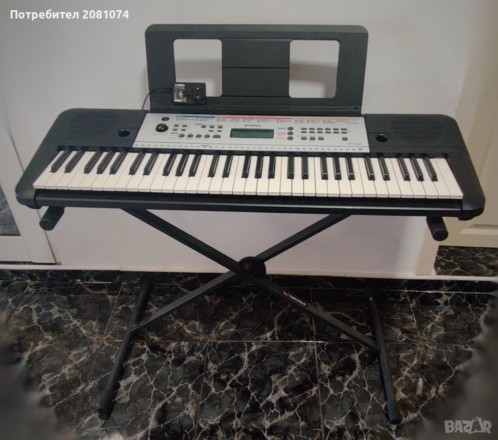 Дигитално пиано Yamaha YPT 255 синтезатор йоника клавир korg roland, снимка 1