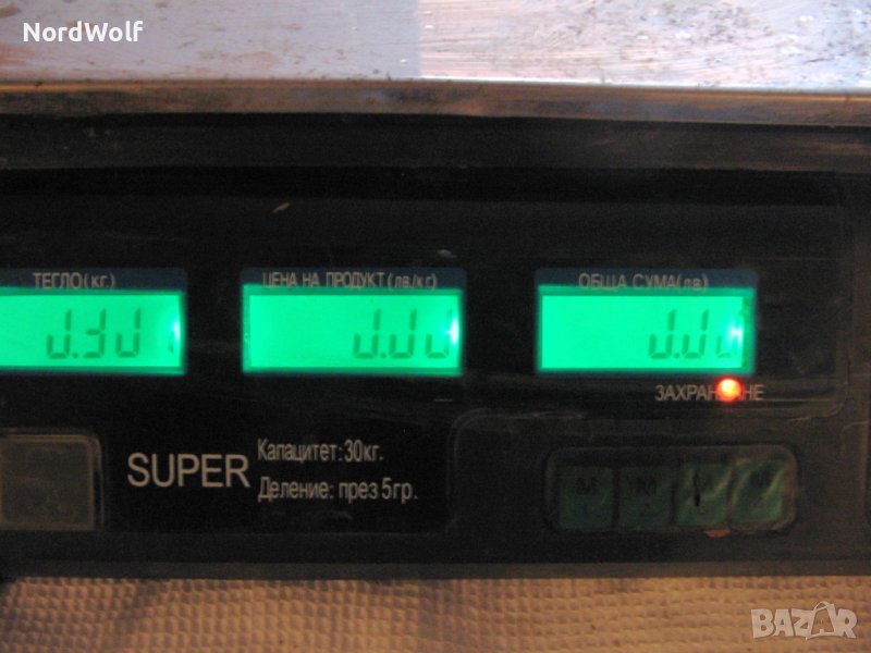 Търговски електронен кантар за ЧАСТИ, снимка 1