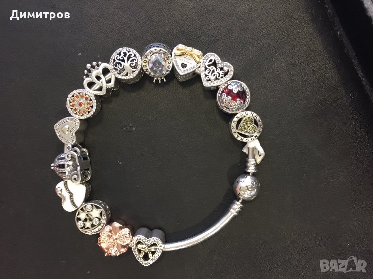 Сребърни гривни PANDORA и чармове .New collections2020, снимка 1