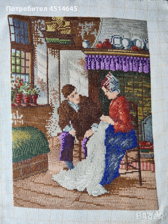Гоблен "Ухажване", снимка 1