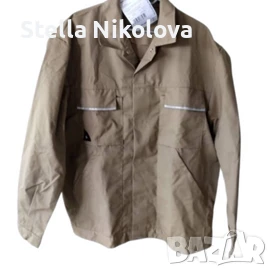 Работна куртка, BUSTERS мъжка, бежова, снимка 1