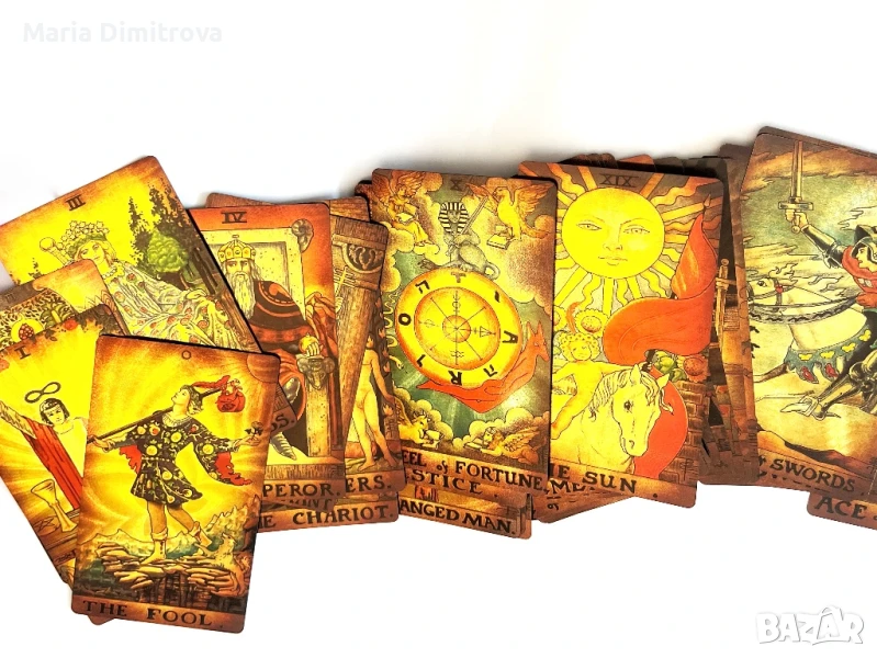 Карти Таро пластик с холограмен ефект, снимка 1