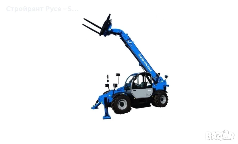 Телескопичен товарач, Под наем, Товароподемност 4 тона, 13 метра повдигане, 11 тона тегло, снимка 1