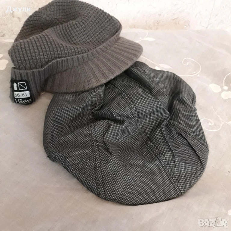 H&M Лот сиви Шапки, снимка 1