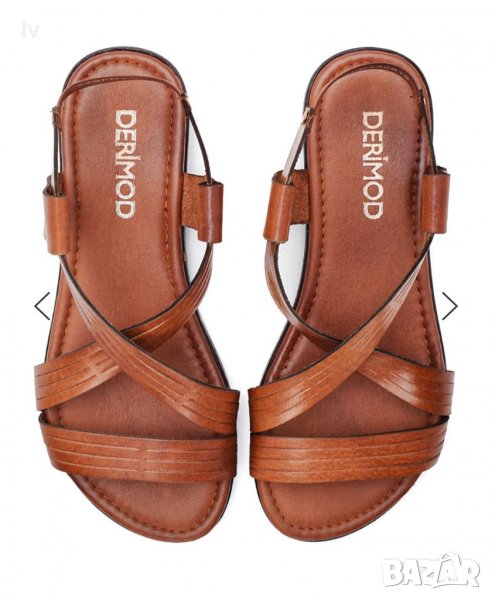 Дамски сандали от естествена кожа DERIMOD , снимка 1