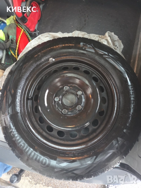 Джанти с гуми 4 бр 195/65/15 VW, Skoda, Audi, снимка 1