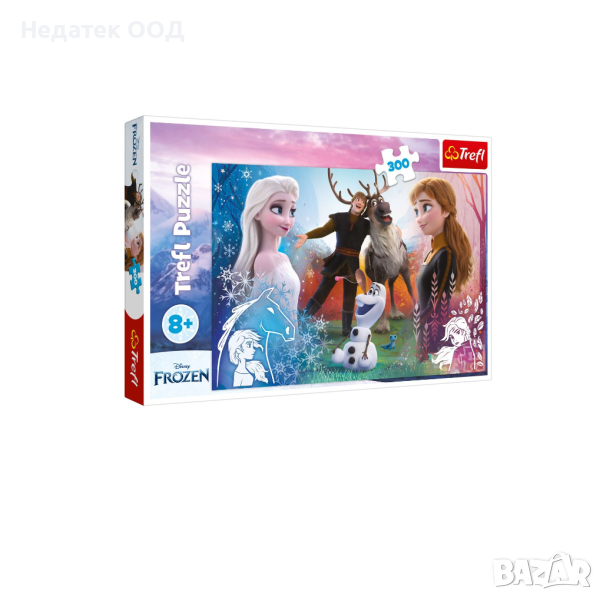 Пъзел Trefl, Frozen Elsa & Anna, 300 части, снимка 1