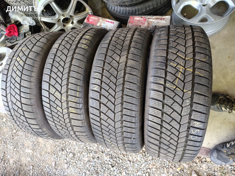 4бр.зимни гуми CONTINENTAL 205 55 17 DOT20 цена за брой, снимка 1
