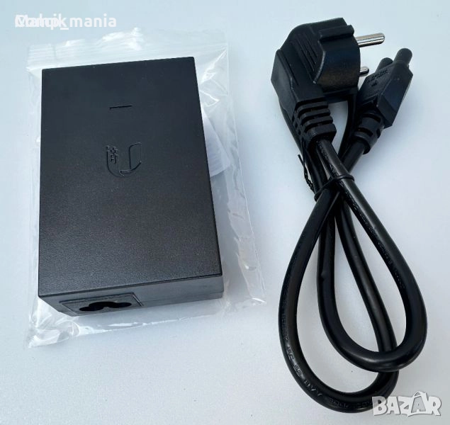 Гигабитов PоE инжектор Ubiquiti POE-48-24W-G, снимка 1