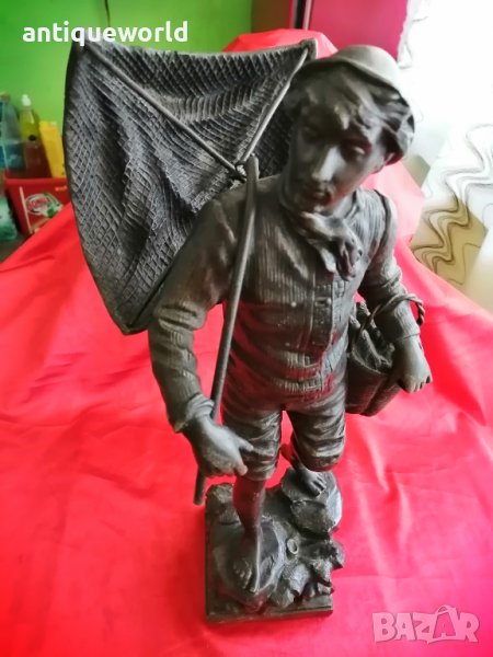 ROUSSEAU Стара Авторска Скулптура ,Статуя ,Фигура, снимка 1