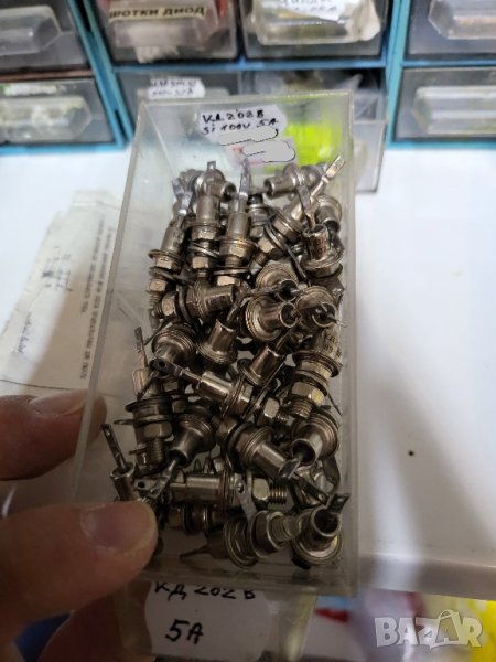 тиристор, тиристори КД202Б  - 100 волта , 5 ампера, снимка 1