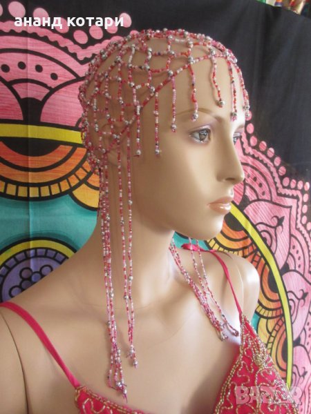 Украшение за глава от мъниста, за “Бели денс“, снимка 1