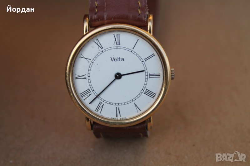 Швейцарски мъжки часовник ''Vetta'' 17 камъка, снимка 1