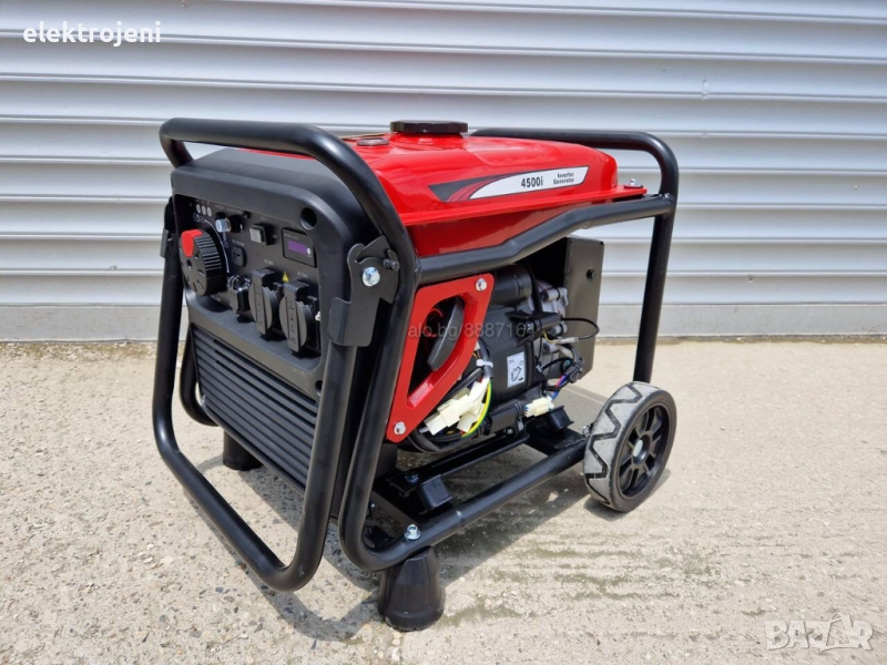 4KW - Бензинов Инверторен Генератор за ток - Агрегат за ток - ИНВЕРТОРЕН, снимка 1