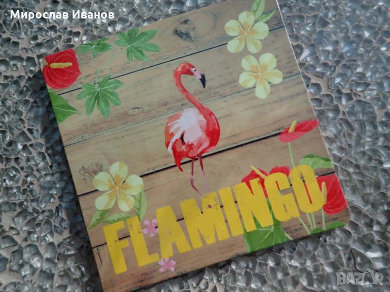 коркови подложки Фламинго, снимка 1