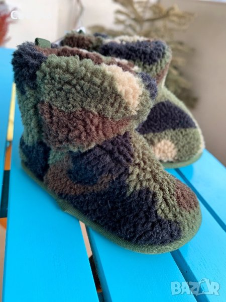 Бебешки високи пантофи 9-12 месеца, снимка 1