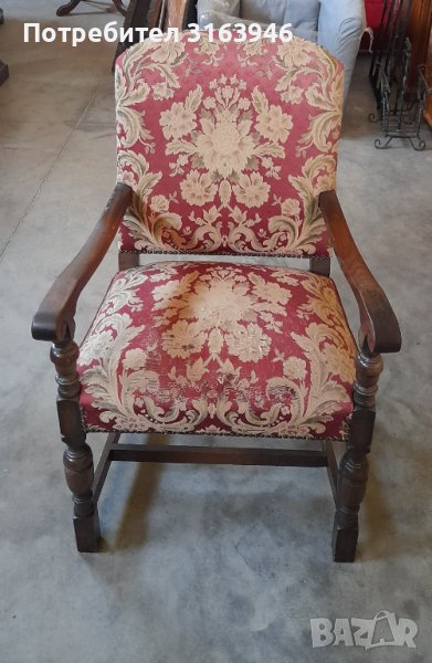 Бароков офис стол, стол за бюро, снимка 1