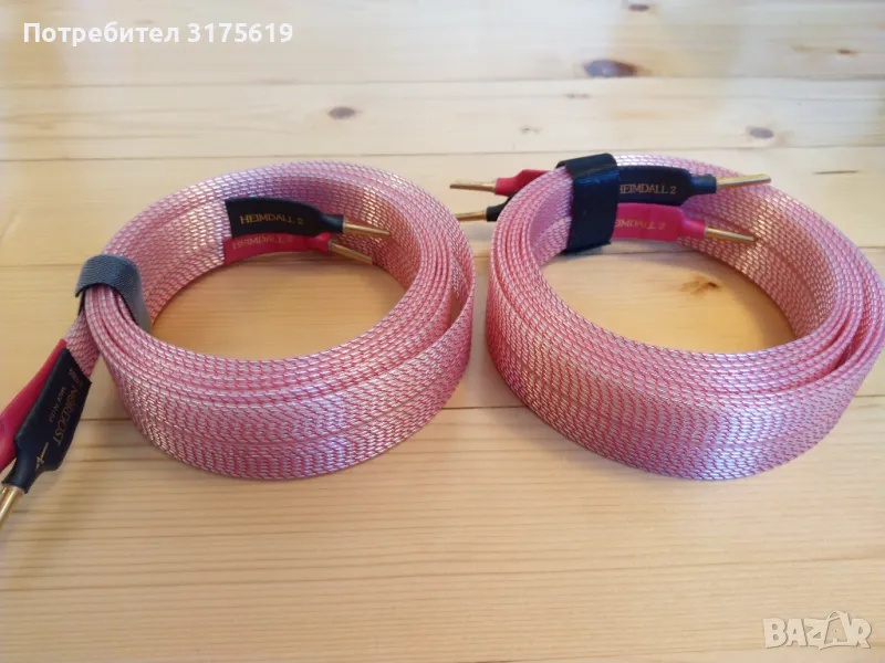 Nordost Heimdall 2 Speaker Cable 3M Pair, снимка 1