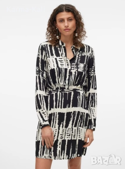 нова рокля в черно и бяло, снимка 1