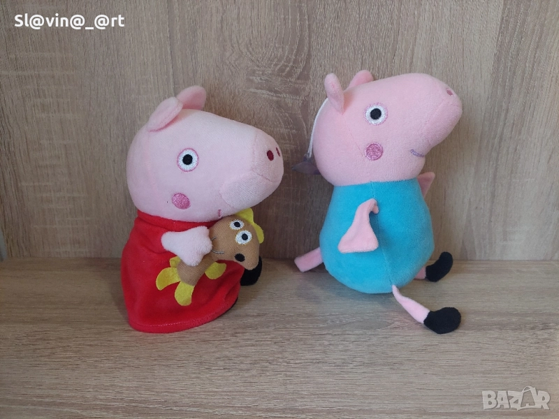 Плюшени играчки Пепа и Джордж, снимка 1