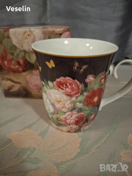 чаша за чай или вода Victorian garden , снимка 1
