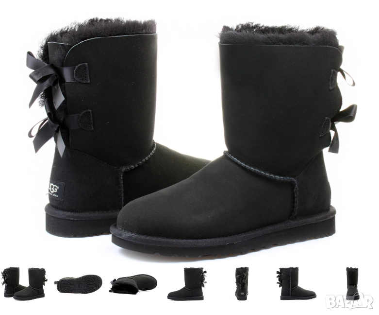 ботуши UGG Bailey Bow II 1002954 номер 39 , снимка 1
