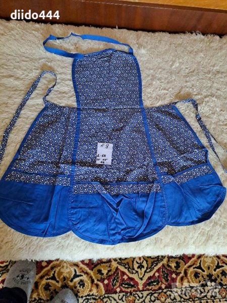 Домашна престилка от басма №-9, снимка 1