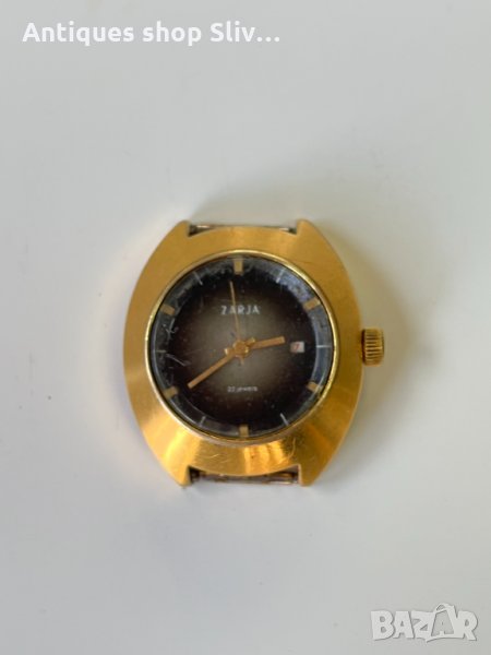 Позлатен часовник Заря. №1654, снимка 1