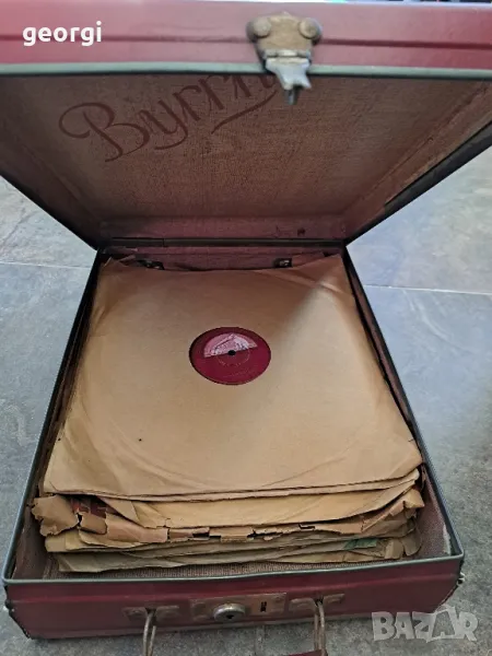 колекция стари грамофонни плочи шеллак на 78 оборота    25/1, снимка 1