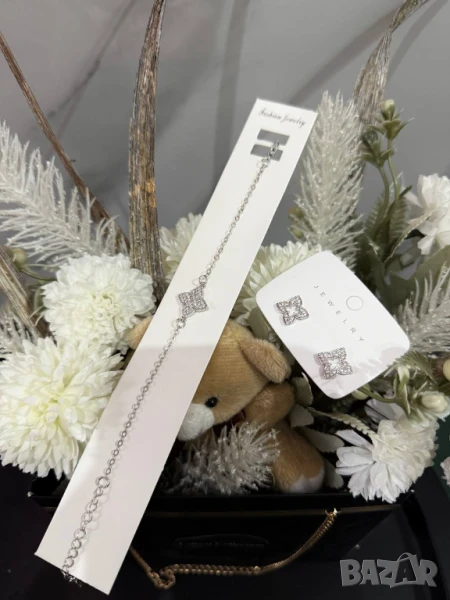 гривна и обеци, снимка 1