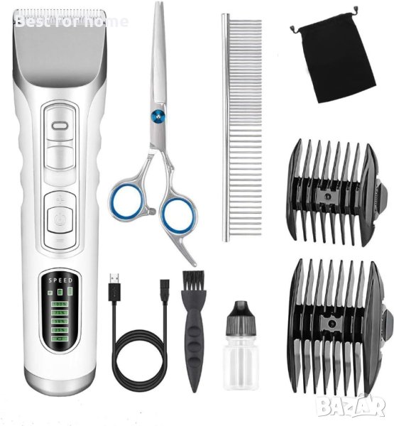 Професионална керамична машинка за подстригване на домашни любимци Sinhool Dog Clippers, снимка 1