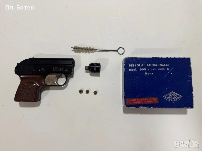 Стар сигнален пистолет/револвер, снимка 1