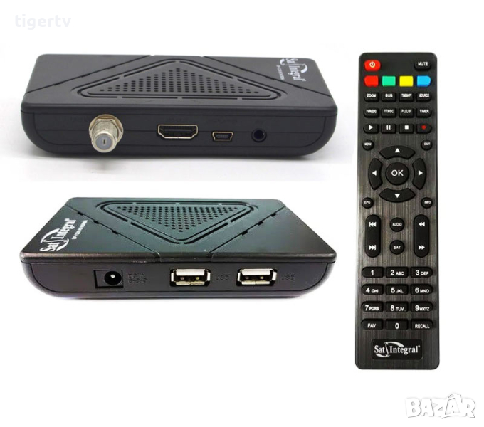 Нов Приемник за сателитна телевизия Sat Integral SP-1239 HD Norma, гаранция, снимка 1