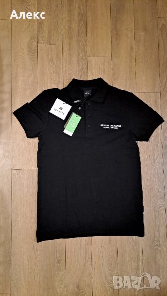Тениска Armani exchange с яка , снимка 1