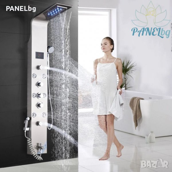 Хидромасажен душ панел Игуасу,6 функции, смесител-БЕЗПЛАТНА ДОСТАВКА , снимка 1